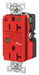 Receptacle Red 20A 3 Wires 2 Poles