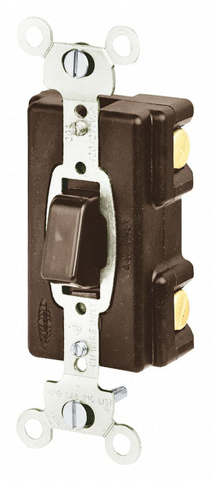 Wall Switch 20A 1-Pole Type Press Style