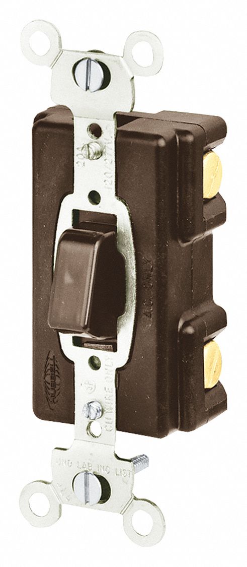 Wall Switch 20A 1-Pole Type Press Style