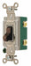 Wall Switch 30A Brown 2-Pole Type Toggle
