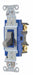 Wall Switch 15A Gray 1-Pole Type Toggle