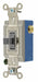 Wall Switch 15A Gray Toggle 1/2 to 2 HP