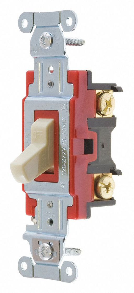 Wall Switch Ivory 1-Pole Type 1 to 2 HP