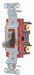 Wall Switch 20A Gray 2-Pole Type Toggle