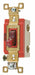 Pilot Light Wall Switch Red 3-Way Type