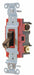Wall Switch 20A Brown 4-Way Type Toggle