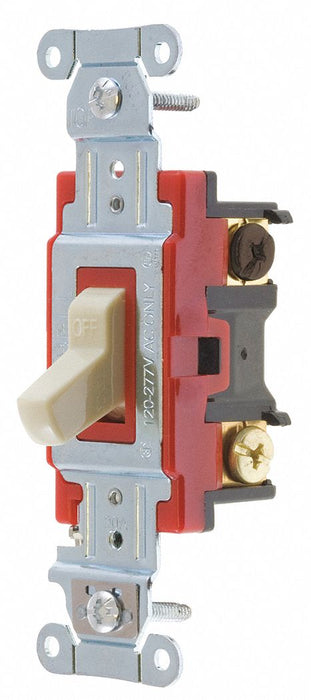 Wall Switch 20A Ivory 4-Way Type Toggle