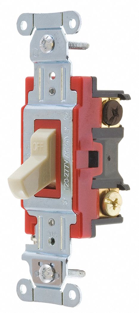 Wall Switch 20A Ivory 4-Way Type Toggle