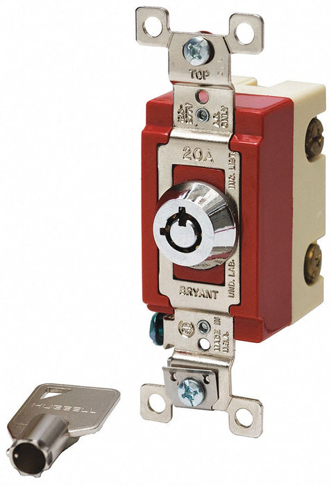 Wall Switch 20A 4-Way Type Locking