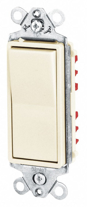 Wall Switch 20A Ivory 3-Way Type Rocker