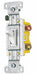 Wall Switch 15A White 3-Way Type 1/2 HP