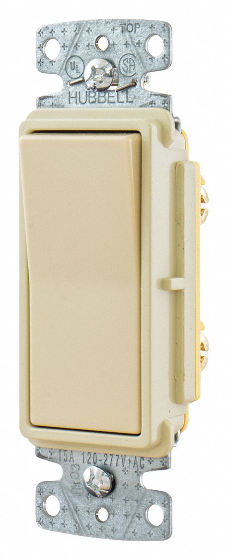 Wall Switch 15A 1-Pole Type 1 to 2 HP