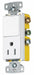 Combo Device White 1P Switch and Recpt