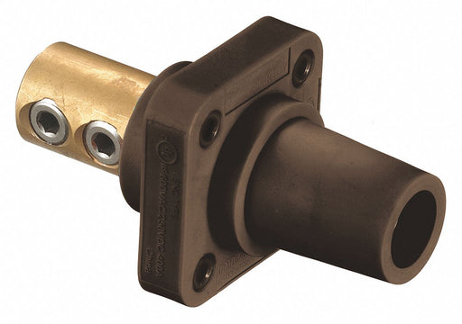 Recpt Brn Female Double Set Screw 400 A