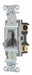 Wall Switch Gray 15 A Back Side 3-Way