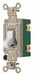 Wall Switch Off Wht 30A Bk Side DblPole