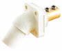 Angled Recp Wht Fml Dbl Set Screw 400 A