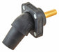 Angled Recp Blk Fml Threaded Stud 400 A