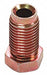 Flared Fitting Nut Steel 3/16 in PK4