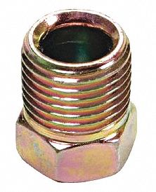 Flared Fitting Nut Steel 1/4 in PK4