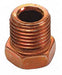 Flared Fitting Nut Steel 1/4 in PK4