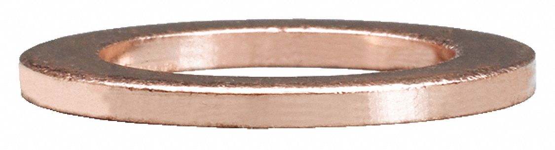 Brake Line Washer Copper 1/2 Tube PK10