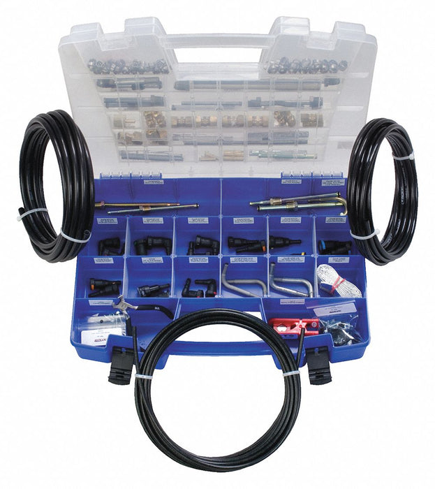 Fuel Line Replacement Kit Blue Clear