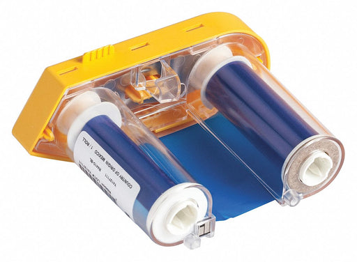 Single-ColorPrinterRibbon Blue 75ftL