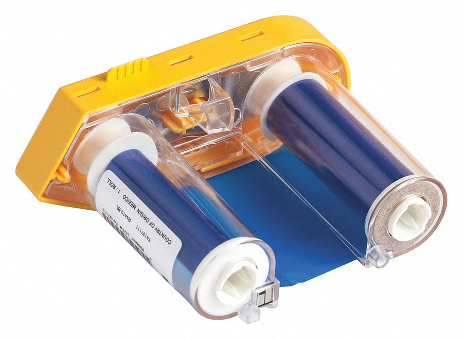 Single-ColorPrinterRibbon Blue 75ftL