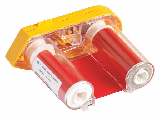 Single-ColorPrinterRibbon Red 75ftL