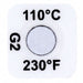 Temp Indicator Strip Clear 210PK