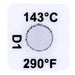 Temp Indicator Strip Clear 210PK