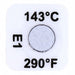 Temp Indicator Strip Clear 1000PK