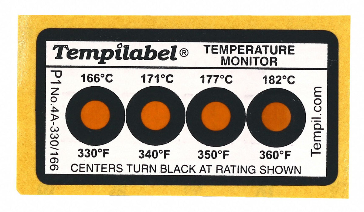 Non-Reversible Temp Indicator Strip PK10