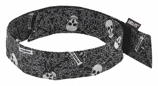 Evaporative Cooling Bandana Black/White