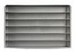DrwInsrt Gry 6Cmptmnt PlyPrp Fits12 BoxD