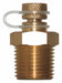 Pressure Test Plug Brass 1/2 in NPT
