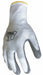 Knit Gloves White/Gray Size XL PR