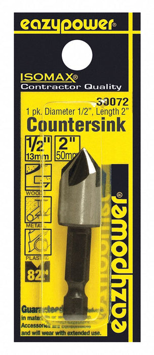 Countersink 1/2 Body Dia.