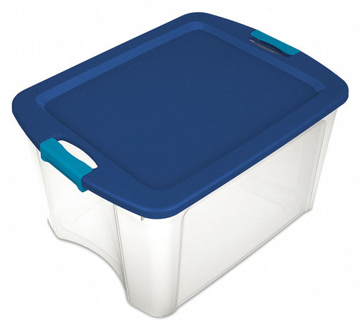 StorageTote 23.625inL 18.625inW Clear