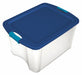 StorageTote 23.625inL 18.625inW Clear