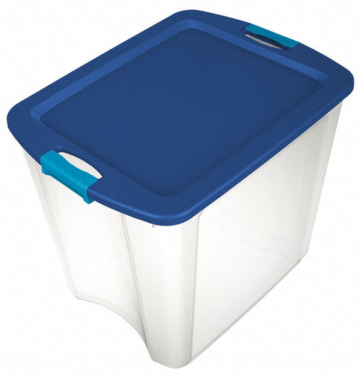 StorageTote 23.625inL 18.625inW Clear