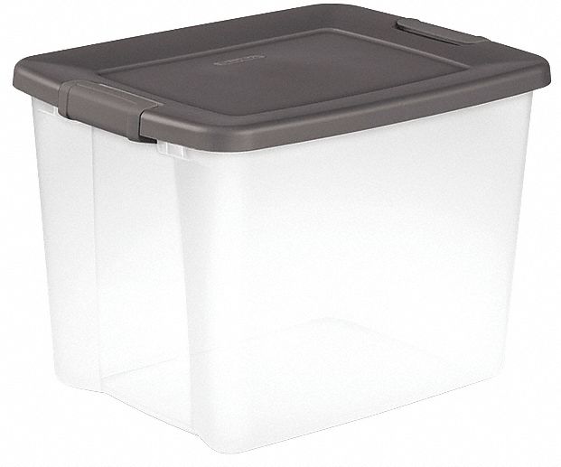 StorageTote 19.875inL 15.5inW Clear