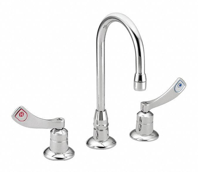 Gooseneck Chrome Moen M-Dura Brass