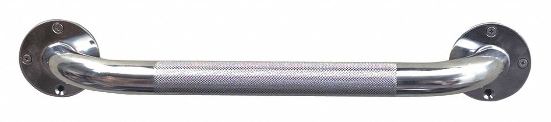 Grab Bar Steel Textured 16 in L