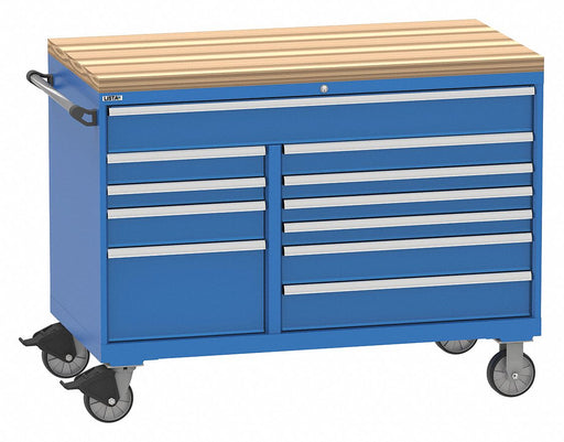 Mod Drwr Cab 42 H 11 Drwr Bright Blue