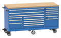 Mod Drwr Cab 42 H 17 Drwr Bright Blue