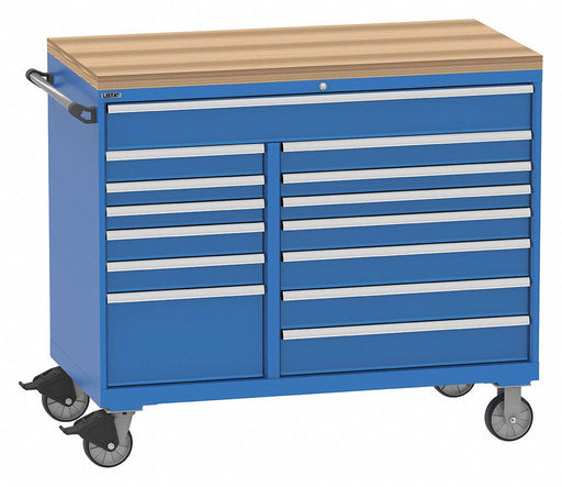 Mod Drwr Cab 48 H 14 Drwr Bright Blue