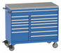 Mod Drwr Cab 48 H 14 Drwr Bright Blue