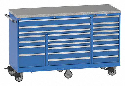 Mod Drwr Cab 48 H 21 Drwr Bright Blue